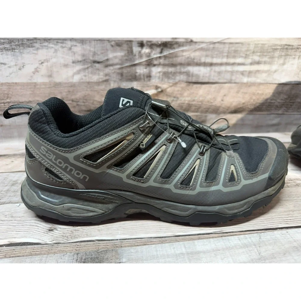 Mens Salomon X Ultra 2 Gore-tex 371560 Black Trail Hiking Shoes 2014 Size 12